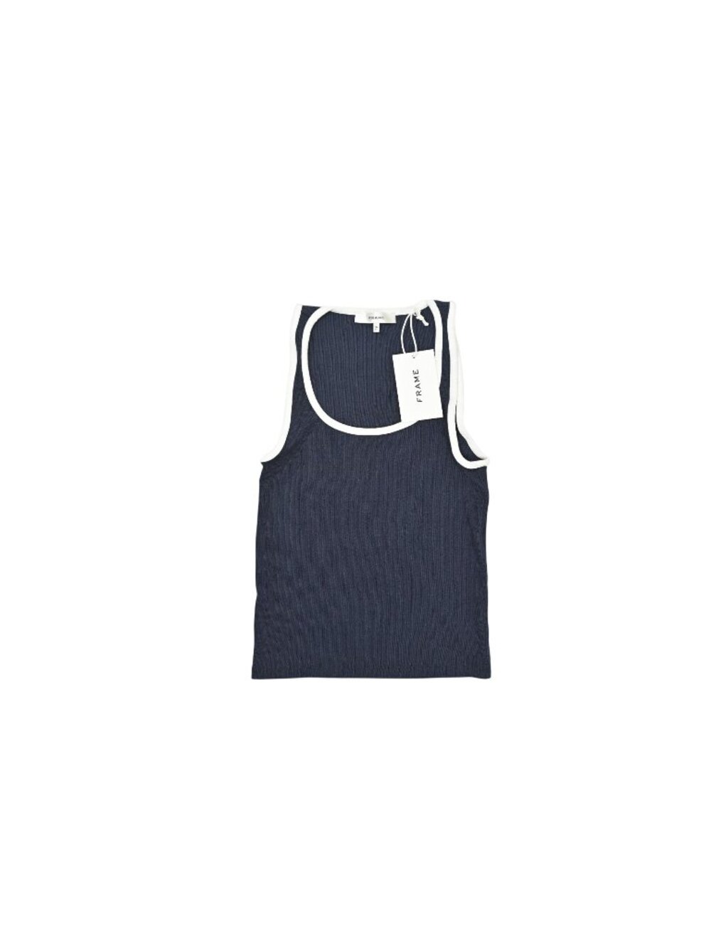 FRAME The Sporty Tank in Navy